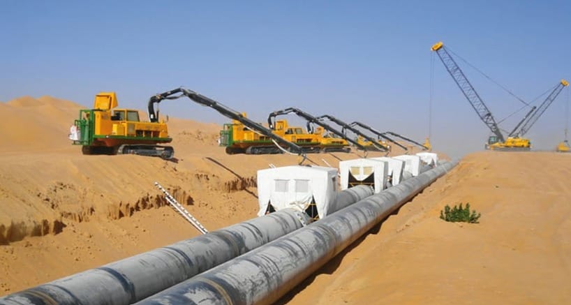 Cross-Country Pipeline Works