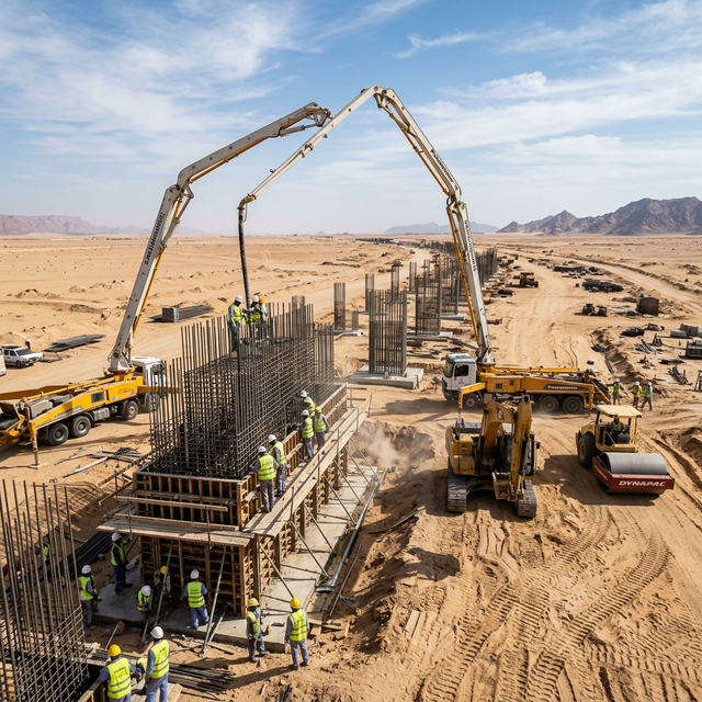 Foundation & Earthworks — KSA