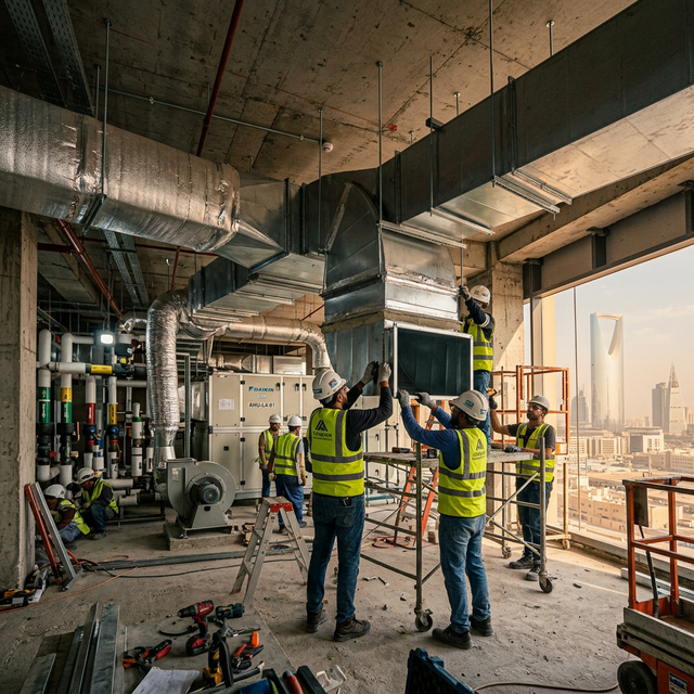 Ductwork & AHU Installation