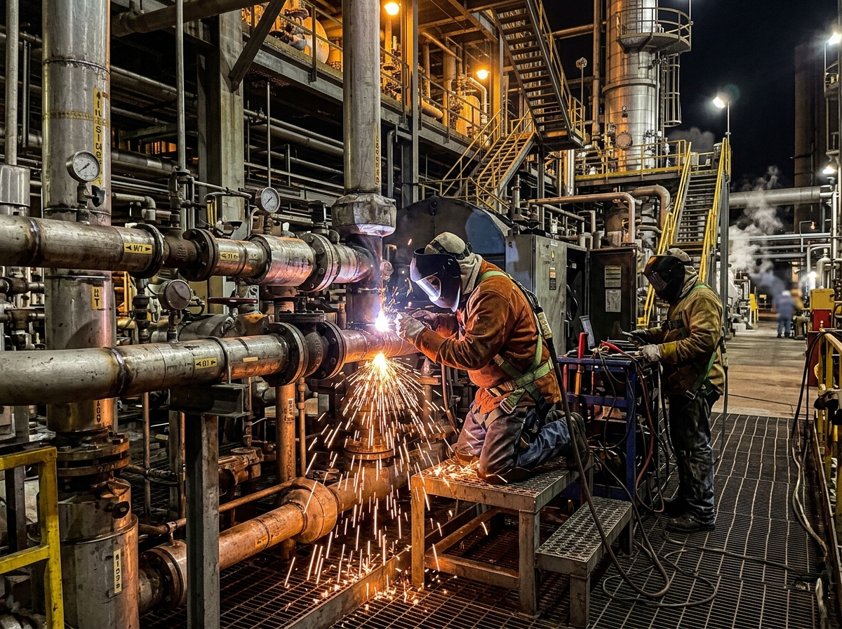Piping Repair & Welding Works